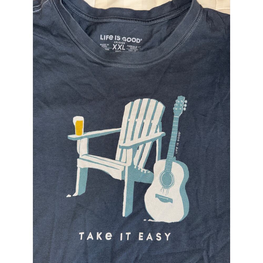 LIFE IS GOOD size XXL shirt - Picture 3 of 3